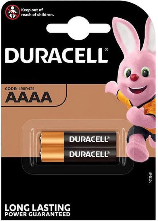 Duracell Ultra AAAA - 4 stuks (2 Blisters a 2st) - Afbeelding 2