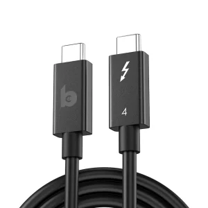 Thunderbolt 4 kabel 240W snellader met 40Gbps 8K
