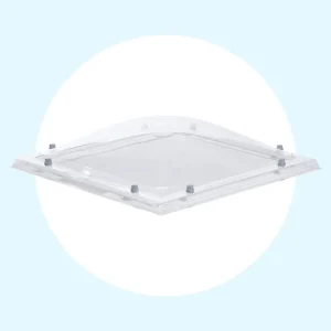 Megalux Lichtkoepel Polycarbonaat - Bolvormig - Losse Koepel Zelf Samenstellen