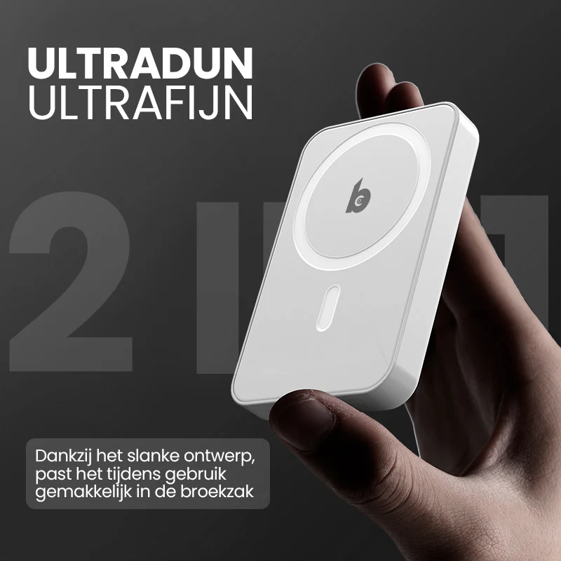Magsafe Powerbank 10.000mAh 22.5W snellader - Afbeelding 5